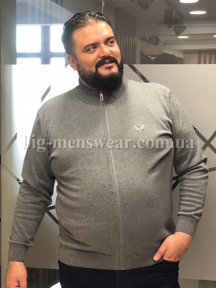 Мужской свитер на замке