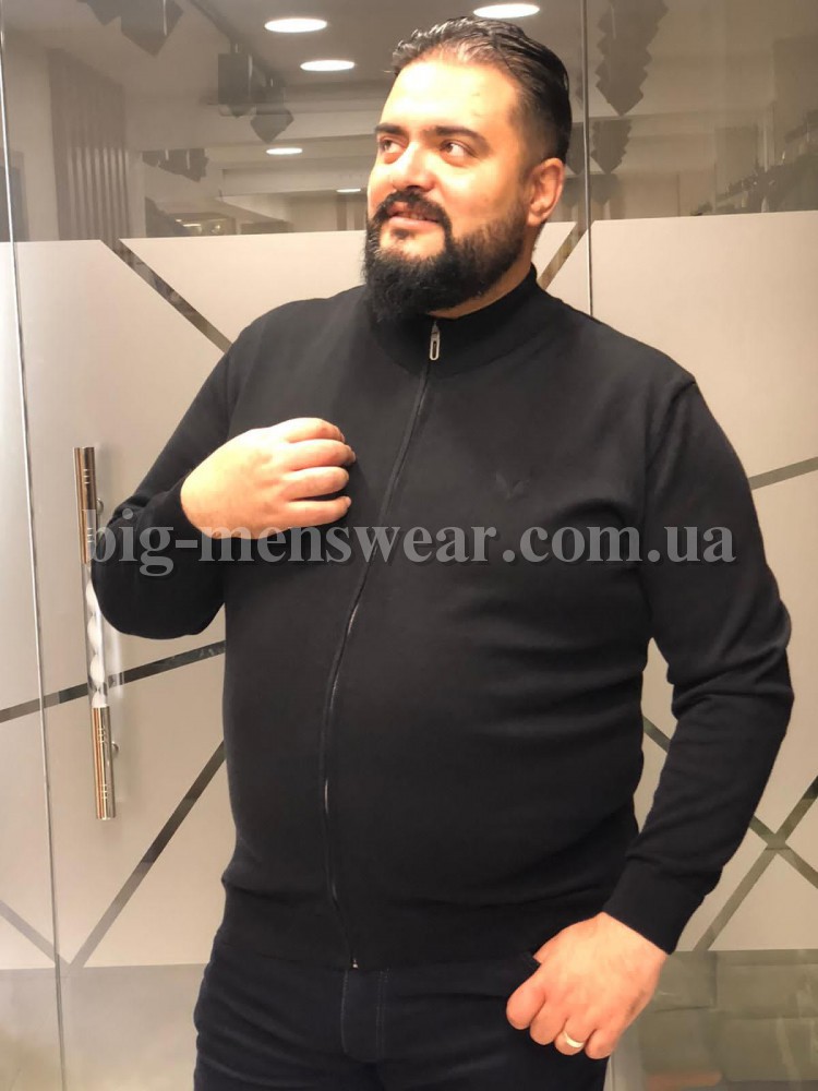 Мужской свитер на замке